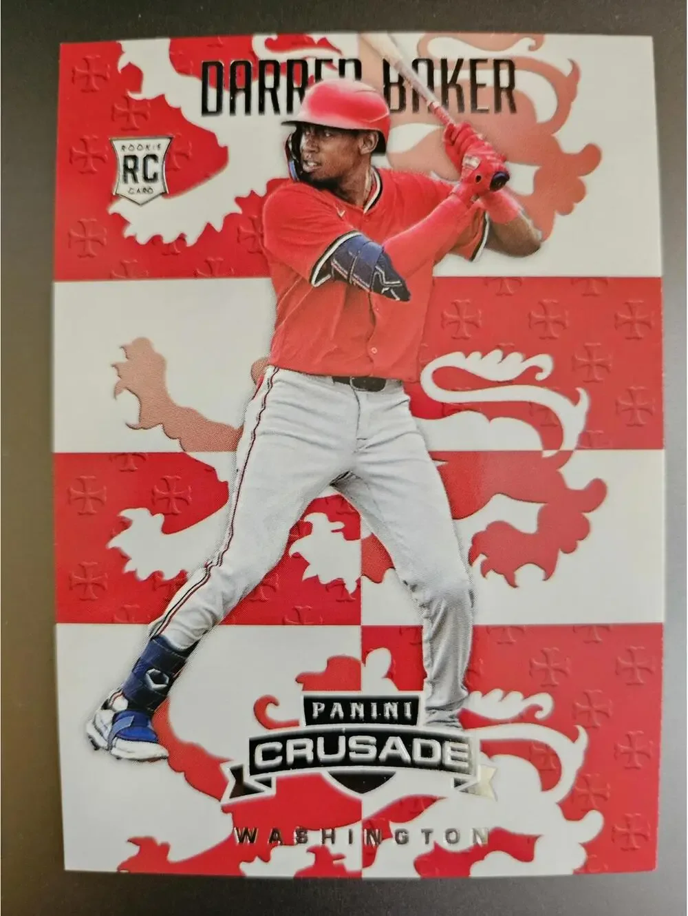 2025 Panini Crusade - Darren Baker (RC) Rookie  #134 - Nationals